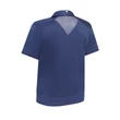 Kép 2/2 - Waist Length Mesh Detail Short Sleeve Polo