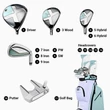 Kép 2/5 - Callaway REVA 11pcs Komplett szett Peach Surf