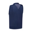 Kép 2/2 - Waist Length Mesh Detail Sleeveless Polo