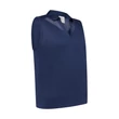 Kép 1/2 - Waist Length Mesh Detail Sleeveless Polo