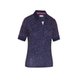 Kép 1/2 - Chevron Print 1/2 Sleeve Golf Polo Shirt