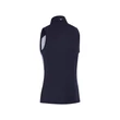 Kép 2/2 - Gradient Wave Print Golf Shirt with Convertible Collar
