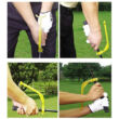 Plastic Yellow Golf Practise Gesture - Swing Guide