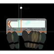 Kép 1/2 - WellPutt WellStance Training Aid - Jobbkezes