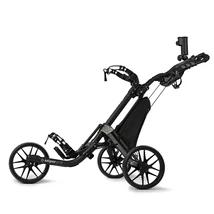 Sniper Golf 3-wheel trolley black