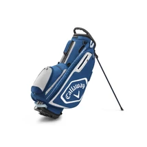 Callaway Chev Stand Bag Navy/Silver/White