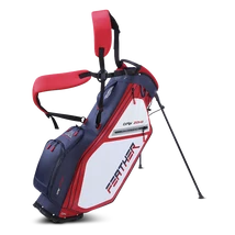 Big Max Dri Lite Feather Stand Bag Navy/Red/White