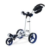 Big Max Auto Fold FF Trolley White Cobalt
