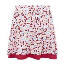 17″ Mosaic Print Flounce Skort