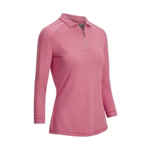 CALLAWAY LADIES 3/4 RAGLAN SLEEVE POLO-PINK