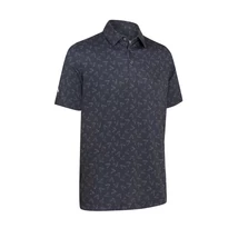 All-Over Large Chev Printed Polo