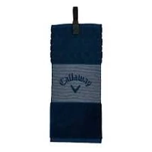 Callaway Cotton Tri-Fold Towel Fekete