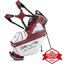 Big Max DriLite Hybrid Tour Stand Bag Fehér/Merlot