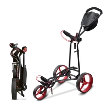 Big Max Auto Fold FF Trolley Black/Red