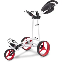 Big Max Auto Fold FF Trolley White/Red