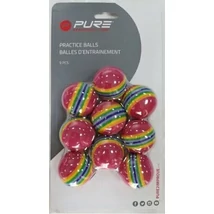Pure2Improve Striped Foam Practice Balls