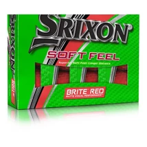 Srixon Soft Feel Brite Red Golf Labda