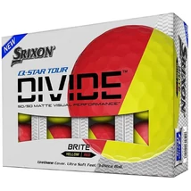 Srixon Q Star Divide Sárga/Piros Golf Labda