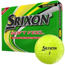 Srixon Soft Feel Yellow Golf Labda