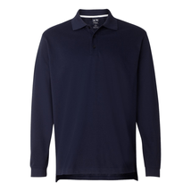 Adidas Clima Lite Long Sleeve Black Polo