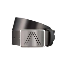 Alberto fekete bőr öv