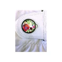 Callaway Dawn Patrol női bőr kesztyű virág minta markerrel