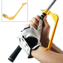 Plastic Yellow Golf Practise Gesture - Swing Guide
