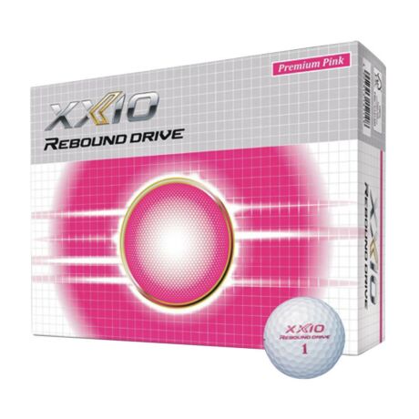 XXIO Rebound Drive Pink Golf Balls 12