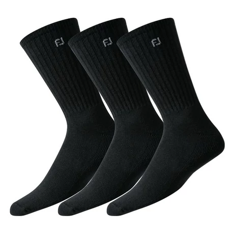 FootJoy Men's CottonSof Crew Sock 39-46 (3)