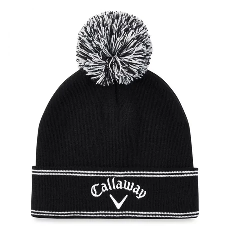 Callaway Classic Beanie Hat BLK/WHT