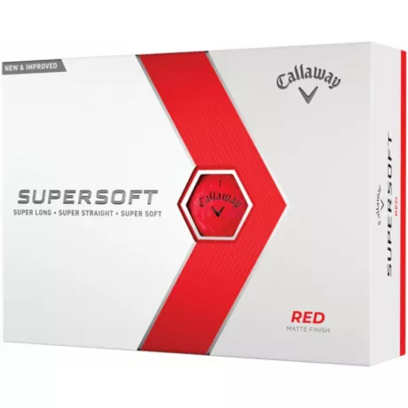 Callaway Supersoft 23 Piros Golf Labda