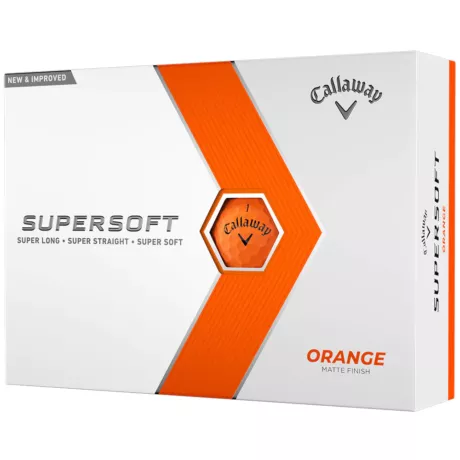 Callaway Supersoft 23 Narancssárga Golf Labda