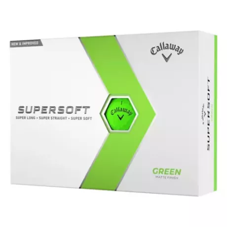 Callaway Supersoft 23 Zöld Golf Labda