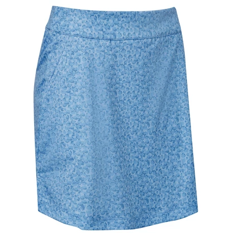 FOOTJOY INTERLOCK PRINT SKORT BLUE JAY