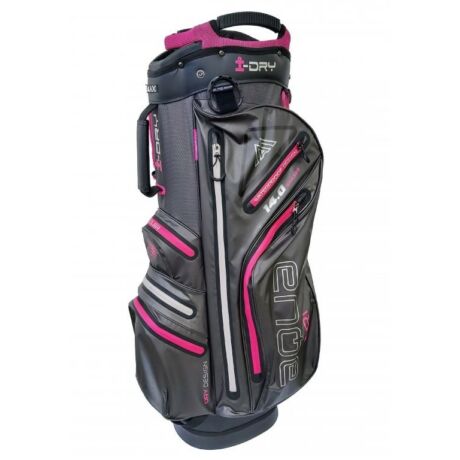 Big Max I-Dry Aqua Drive Golf Cart Bag Charcoal/Fuchsia
