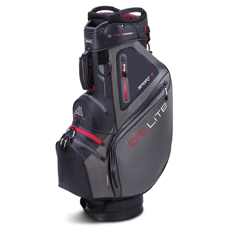 Big Max DriLite Sport 2 Cart Bag Black/Charcoal