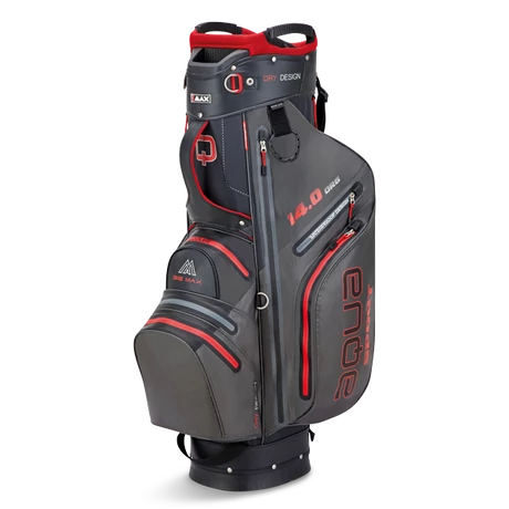 Big Max Aqua Sport 3 Cart Bag Szürke/Fekete/Piros