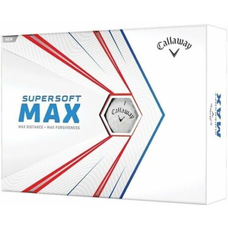 Callaway Supersoft Max Fehér Golf Labda