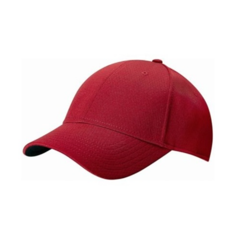 Callaway Front Crested Structured Golf Cap RED