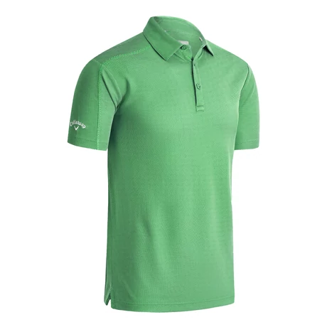 Callaway Box Jaquard Polo Irish Green
