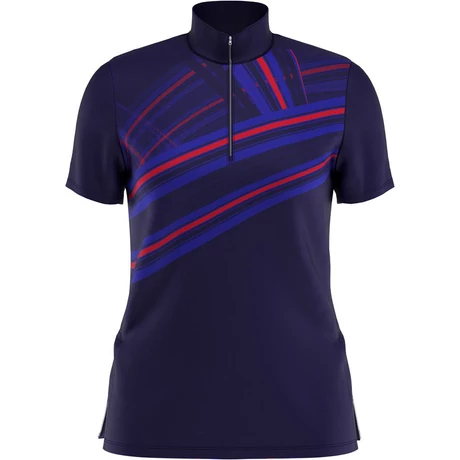 Callaway Ladies Ski Line Print Polo Shirt