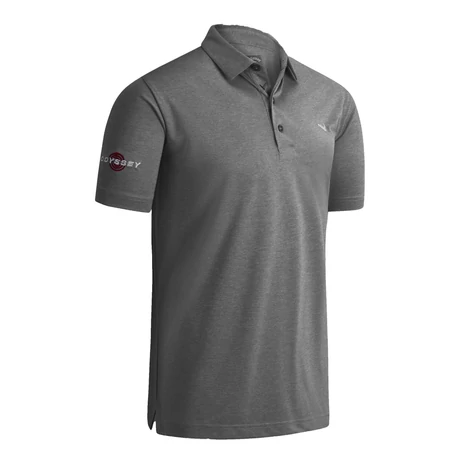 Odyssey Birdseye Polo Grey Heather