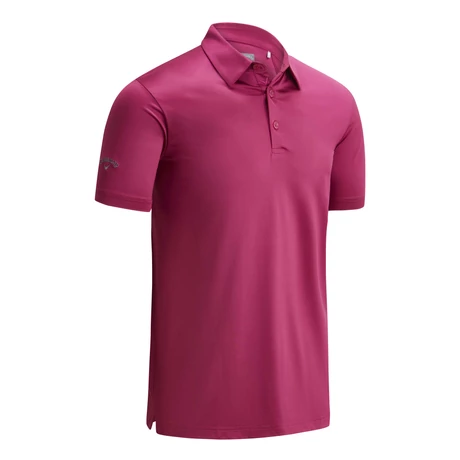 Callaway Swingtech Solid Polo-Boudoir Red