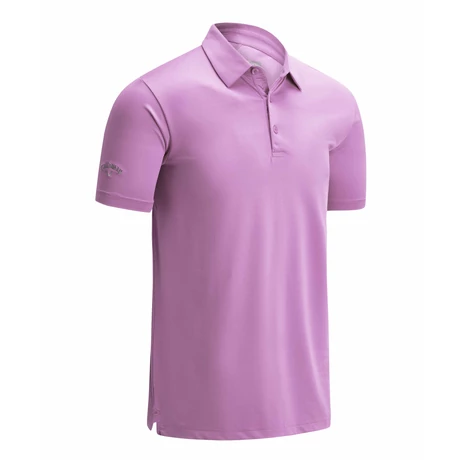 Callaway solid polo Lilac chiffon