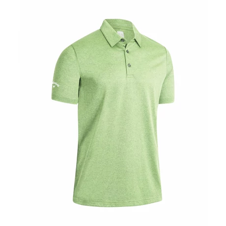 Callaway Heathered Jacquard Mens Polo