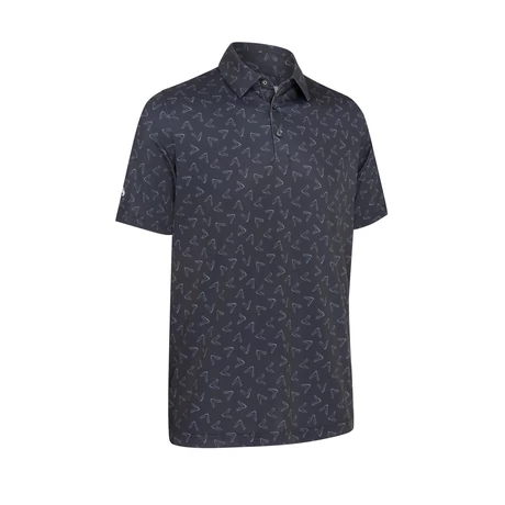 All-Over Large Chev Printed Polo