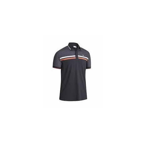 Callaway X Blocked print Polo Caviar
