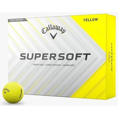 Callaway Supersoft 25 Sárga Golf Labda