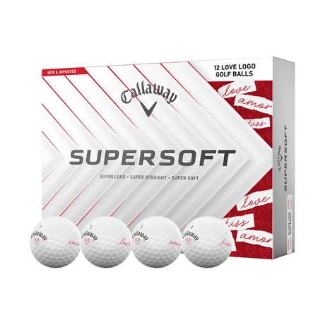 Callaway Supersoft Valentine Golf Labda