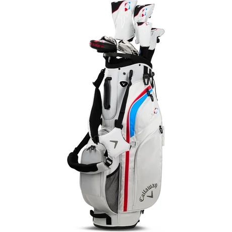 Callaway XR Férfi Komplett Szett Fém nyéllel Szürke/Kék/Piros Stand Bag Jobbkezes